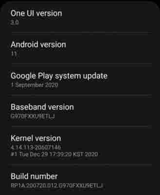 Samsung Galaxy S10 Series ได้รับการอัปเดตเป็น Android 11 พร้อม One UI 3.0