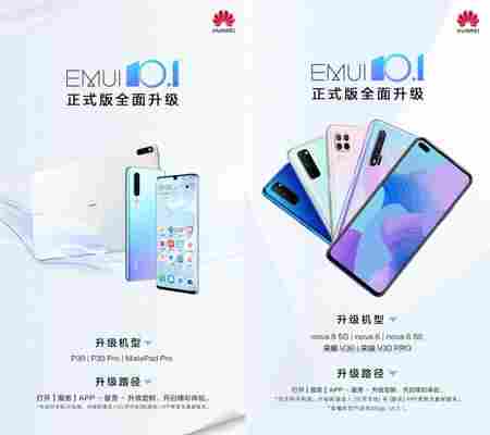 Huawei ทยอยปล่อยอัปเดต EMUI 10.1 ให้กับมือถือใหม่ของ Huawei และ Honor
