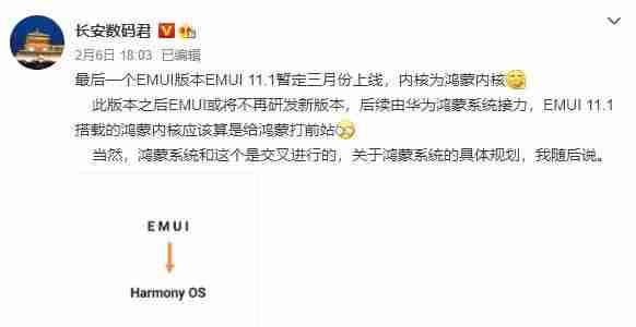 หรือว่า EMUI 11.1 จะเป็นเวอร์ชั่นสุดท้ายที่ใช้พื้นฐาน ก่อนจะผลัดใบเป็น Harmony OS