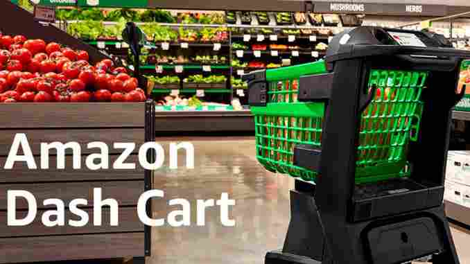 แนะนำเทคโนโลยีใหม่อย่าง Amazon Dash Cart รถเข็นอัจฉริยะ